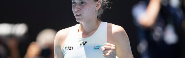 Rõbakina võimas serv jättis Swiatekile Austraalias taas tühjad pihud