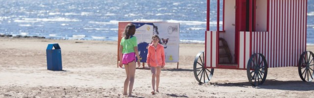 Reporter käis Narva-Jõesuus ujumas