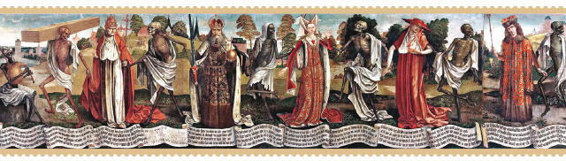 Bernt Notke kuulus „Surmatants“ jäädvustatakse postmargile