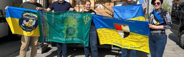 Riigikaitse Edendamise Sihtasutus toimetas Ukraina Rahvuskaardi üksustele 357 000 euro väärtuses varustust