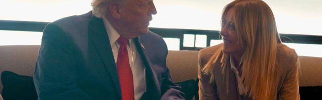 Jätk sõprade tülile: Meloni lükkas ümber Trumpi jutu pildi anumisest