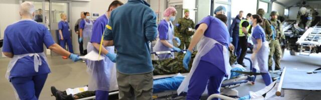 GALERII: Ida-Tallinna Keskhaigla harjutas suurõnnetuseks