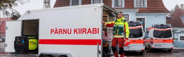Pärnu kiirabi sai katastroofihaagise