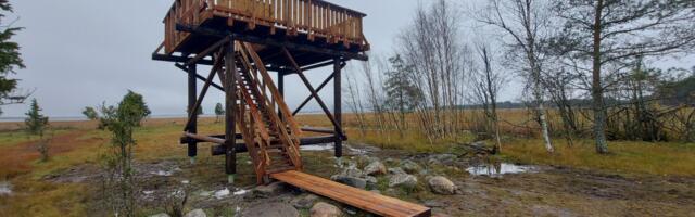 Tahu linnuvaatlustorn sai püsti