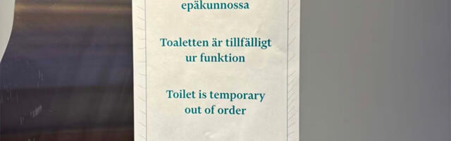 Soome reisilaeval on nii palju inimesi, et tualetid läksid umbe