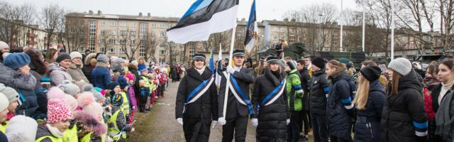 Kohtla-Järve gümnaasium ja Slaavi põhikool tähistavad ühise väliaktusega Eesti sünnipäeva
