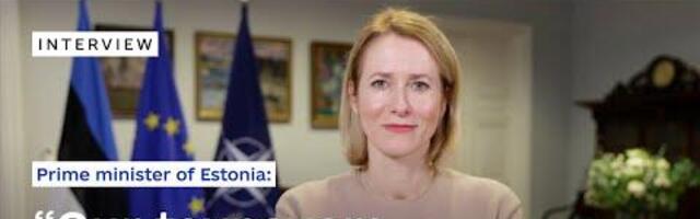 Estonian PM: ‘Our taxpayers shouldn’t pay for damages caused by Russia’