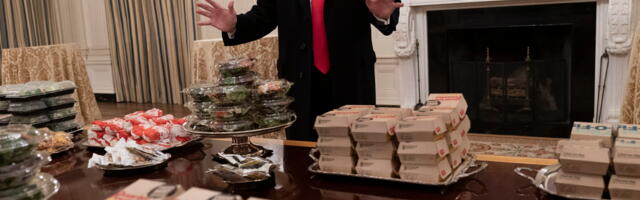 Donald Trump lubas minna tööle kiirtoidurestorani