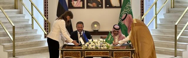Eesti ja Saudi Araabia tihendavad majanduskoostööd. Tsahkna_ see avab meile uusi uksi kogu regioonis