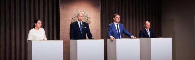 OTSEPILT | Valitsuse pressikonverentsil osalevad Michal ja kolm ministrit