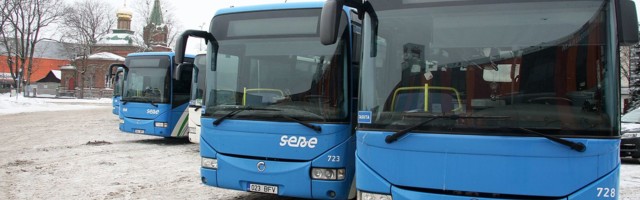 Tasuta bussisõit maakonnaliinidel võib Ida-Virumaal lõppeda