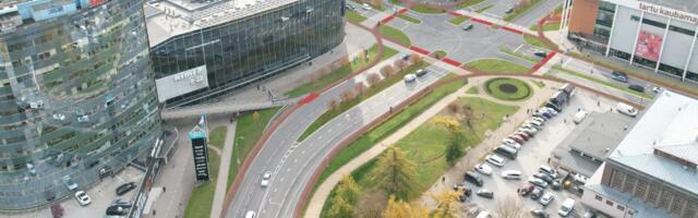 Tartu Riia tänava uuendus toob eraldiseisvad rattateed ja alandab autode piirkiirust