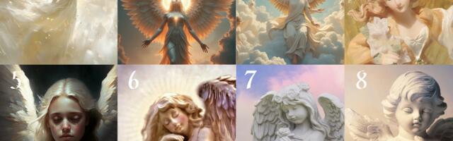 Vali üks kaheksast inglist ja loe sõnumit, mida vajad just täna kõige rohkem