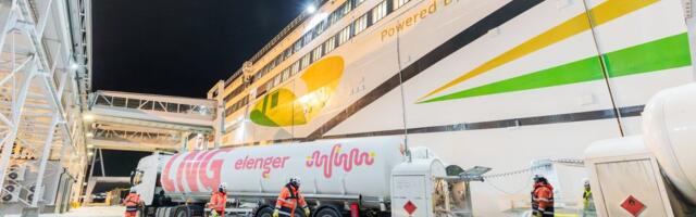 Tallinki kiirlaevade taastuvkütuse osakaal jõudis jaanuaris 74 protsendini