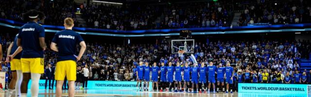 Eesti korvpallikoondis on maailma edetabelis jätkuvalt 37. kohal