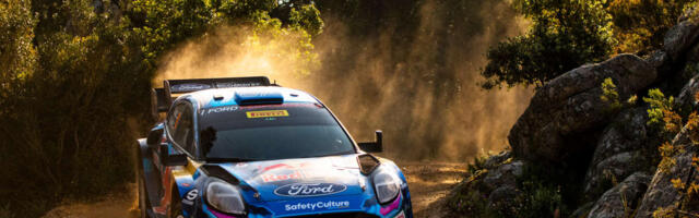 Rajale tagasi tulnud Tänak võitis Sardiinias pühapäevase esimese katse, Neuville liider