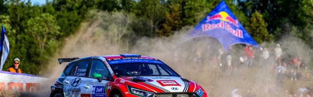 Delfi Rally Estoniat juhivad avakatse järel ERC valitsevad meistrid Hayden Paddon / John Kennard