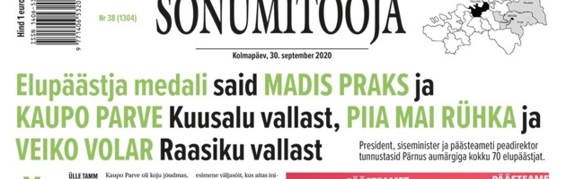 Sõnumitoojas 30. septembril