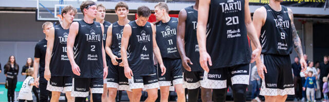 Tartu Ülikool teenis Eesti-Läti liiga liidrite duellis napi võidu