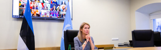 Kallas hoiatas ÜRO julgeolekunõukogus kliimamuutustest tingitud julgeolekuohtude eest