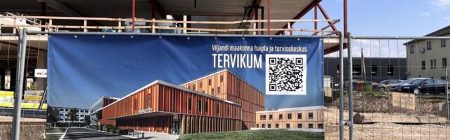 Tervikumi ehitusel näeb pilte valmis hoonest