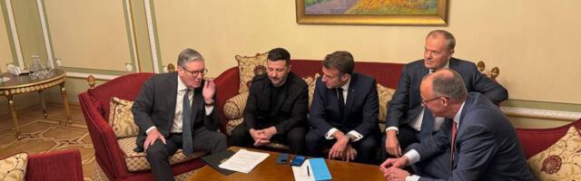 PILTUUDIS: Euroopa liidrid arutasid Kiievis rahu-asja