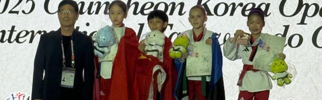 Miliana Gross tõi Lõuna-Koreast kolm medalit