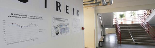 Õpetajate streigi tõttu võivad suletuks jääda nii koolid kui lasteaiad