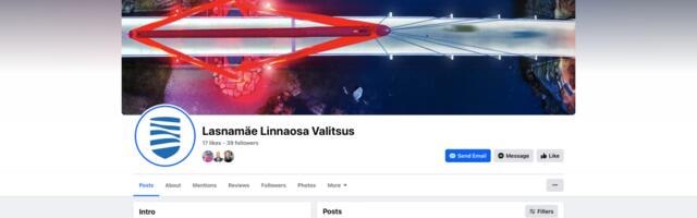 Lasnamäe Linnaosa Valitsusel on tänasest uus ametlik Facebooki leht