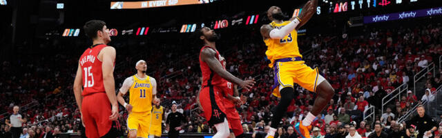 LeBron James tüüris LA Lakersi järgmisesse ringi