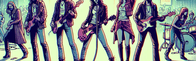 ARVUSTUS ⟩ «Daisy Jones & The Six»: lugu rokkbändist, mida kõik juba teavad