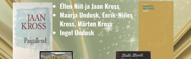 Raamatuklubis on teemaks Niit-Kross-Undusk