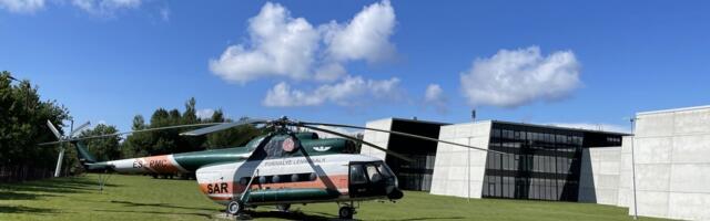 Sisekaitseakadeemia helikopter kolis pensionipõlveks Tartumaale