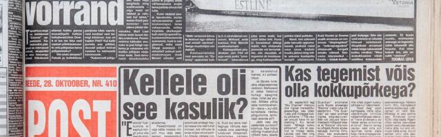 OTSEPILT ja -BLOGI | Parvlaev Estonia esialgse hindamise lõpparuande esitlus