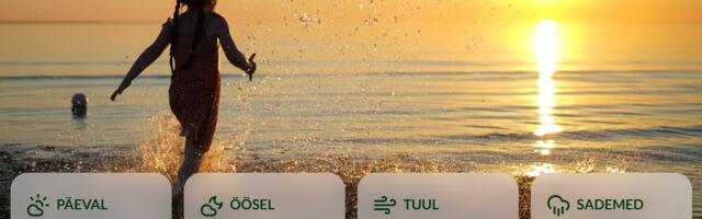 ILMATEADE | Kuumalaine jõuab nädala lõpus Eestisse. Mõnel pool tõuseb temperatuur üle 30 kraadi