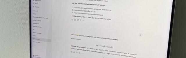 GEENIUS | Gümnasistidele mõeldud Eesti tehisaru on kohal_ aitab õppida, kuid eksib ka ise