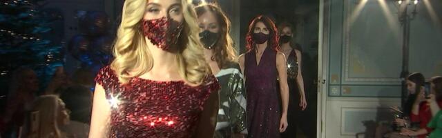 Reporter: Moelooja Jelena Heinsaar tähistas Viimsis Laidoneri mõisas moeshow'ga oma sünnipäeva