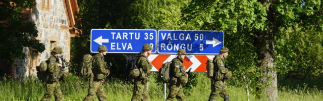 Kuperjanovi jalaväepataljoni sõdurid rändasid ajaloolisel lahinguteel