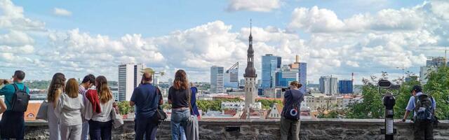 В июне число туристов в Эстонии выросло по сравнению с прошлым годом на 2%