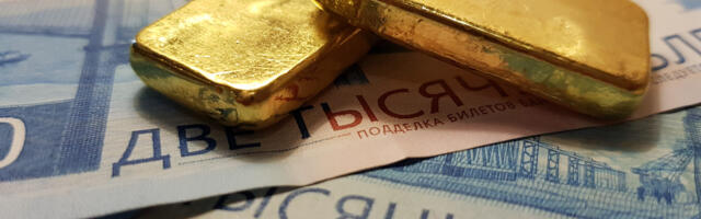 Rubla langus sundis Vene keskpanga taas kulda ostma