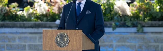 President Karis: Vabaduse hoidmine vajab pidevat hoolt