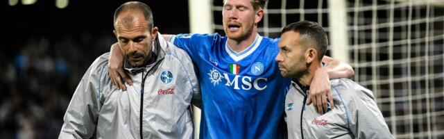 Penaltit lüües vigastada saanud De Bruyne`i ootab mitmekuune mängupaus