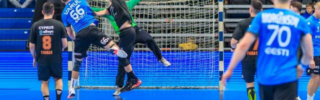 FOTOD | „Vastane oli oodatust palju nõrgem.“ Eesti käsipallikoondis tegi Küprosele säru