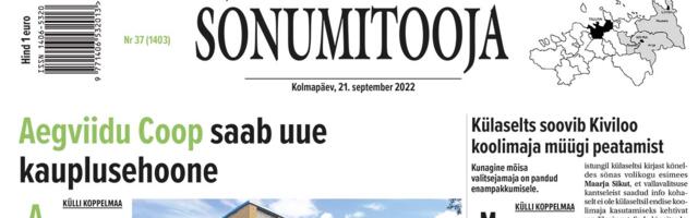 Sõnumitoojas 21. septembril