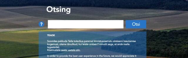 Riik asus tegutsema: kinnisturaamatust inimeste andmete otsimisele seatakse piirangud