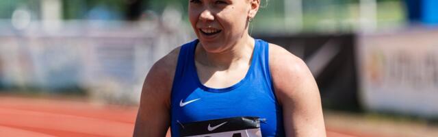 Ann Marii Kivikas ületas 200 meetri jooksus Ksenija Baltale kuulunud Eesti rekordi