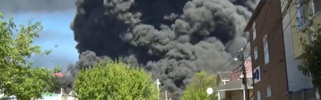 Ukraina droonid tabasid öösel neljandat korda Tuapse naftatöötlemistehast 