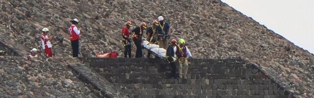 Mehhiko ajaloolise püramiidi otsas toimunud tulistamises hukkus kanadalane ja sai viga 13 turisti