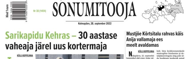 Sõnumitoojas 28. septembril