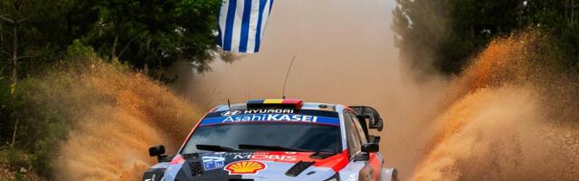 Neuville tõusis Kreeka ralli liidriks, Virves heitleb WRC2 klassivõidu nimel